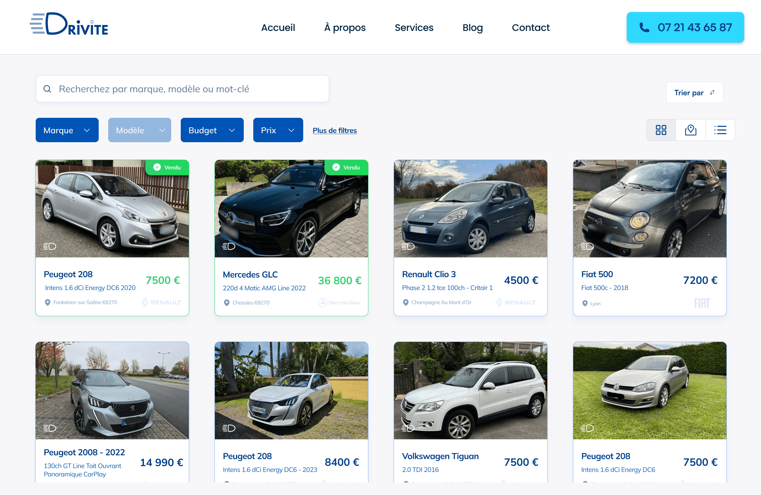 Drivite - Site & App - 1