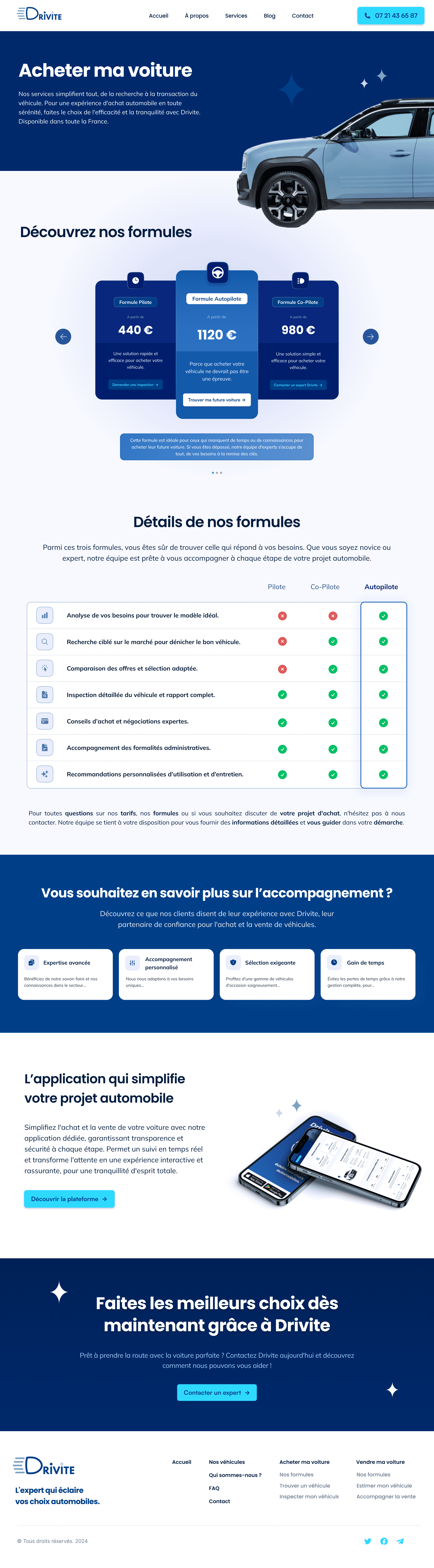 Drivite - Site & App - 3