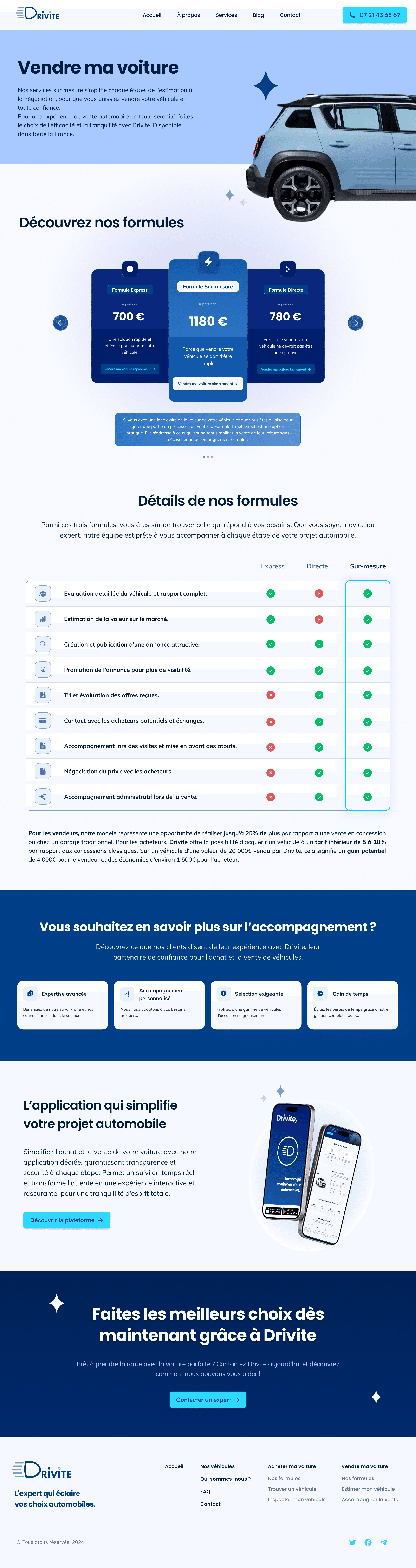 Drivite - Site & App - 4