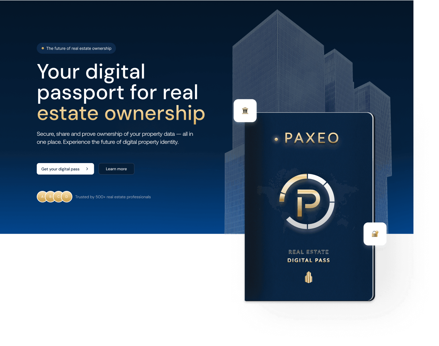 Paxeo - Branding & Landing - 2